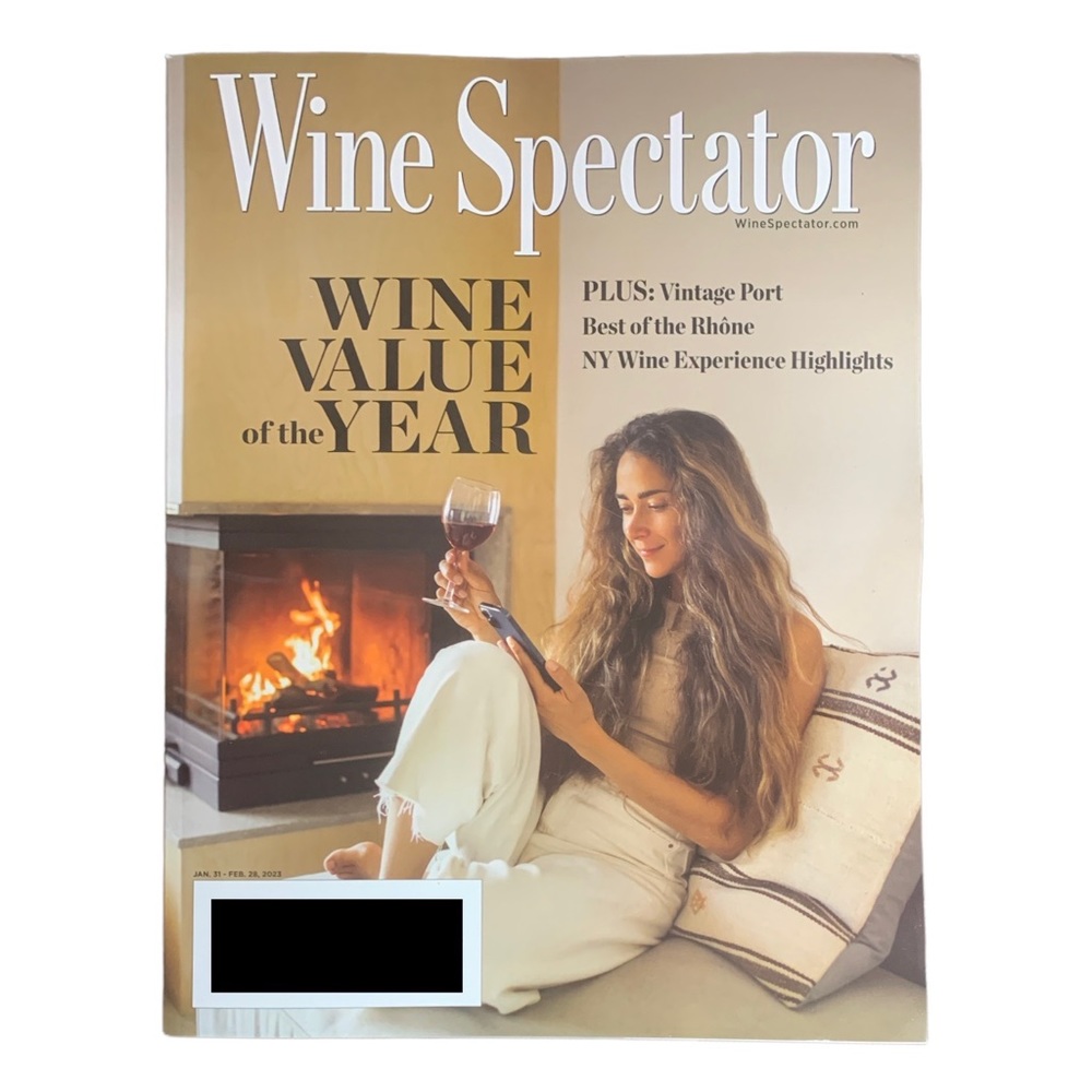 Wine Spectator Magazine January 31 2023 Wine Value Of The Year Vintage Port